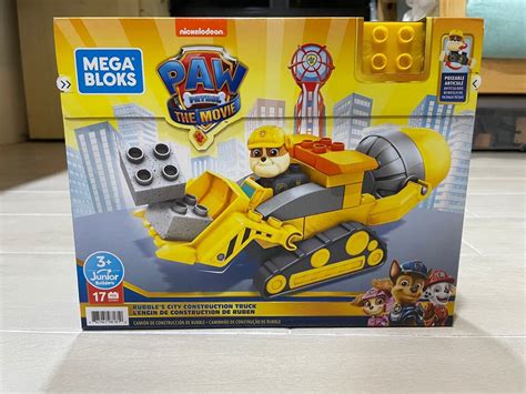 Paw Patrol Mega Bloks Rubble Truck Hobbies Toys Toys Games On