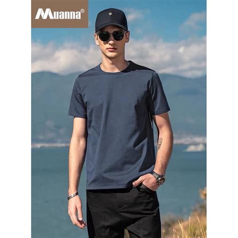 Drifit T Shirt Unisex Round Neck T Shirt NAVY BLUE Color Shopee