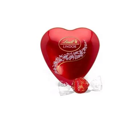 Czekoladki Na Prezent Lindt Lindor Serce Praliny Czekolada Mleczna G