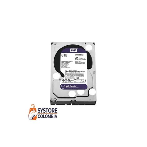 Disco Duro 6TB Para DVR Western Digital Purple 3 5 SATA 3 6G WD62PURZ