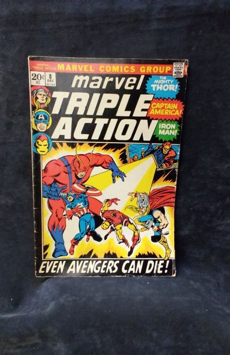 Marvel Triple Action 8 1972 Comic Books Bronze Age Marvel