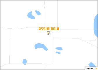 Assiniboia (Canada) map - nona.net