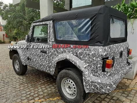 Next Gen 2020 Mahindra Thar Soft Top Spied Yet Again