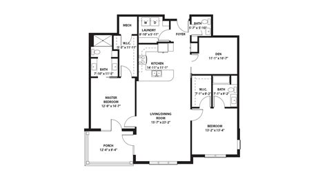 Floor Plans | The Langford Retirement Community