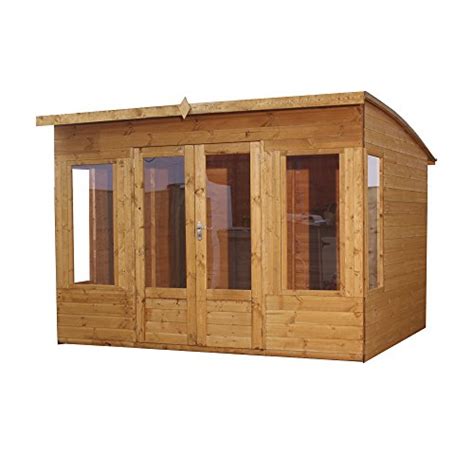 Waltons Est 1878 10x8 Wooden Contemporary Garden Summerhouse Shiplap Construction Dip