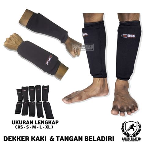 Jual Deker Kaki Silat Dekker Pelindung Pengaman Tangan Kaki