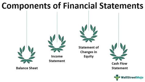 Components Of Financial Statements Overview Examples