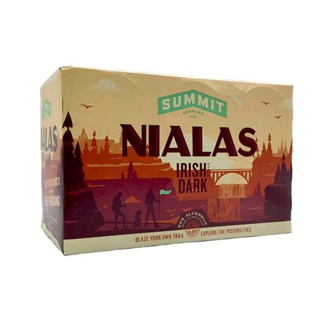 Buy Nialas Irish Dark No Alc By Summit Brewing Each Fridley Liquor