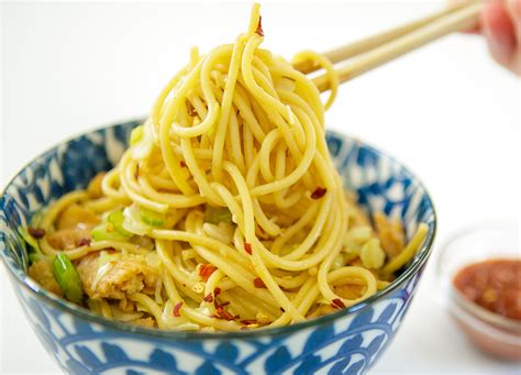 bami indonesian stir fried noodles fill  face