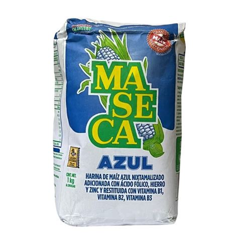 Harina De Maiz Azul Nixtamalizado Maseca Kg Dac Quality Foods