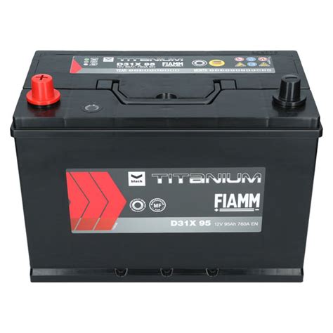 Autobatterie 12V 95Ah 760A EN Fiamm Titanium Black D31X95