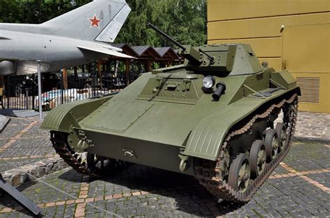 Soviet Light Tanks T 60 Tank On Display