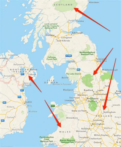 Did Google Maps Lose England, Scotland, Wales & Northern Ireland?