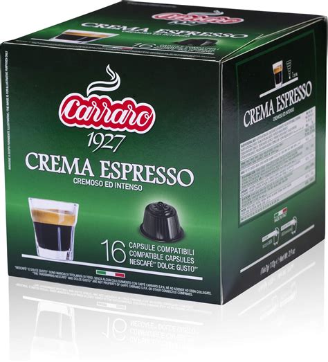 Caff Carraro Selezione Crema Espresso Compatibili Dolce Gusto