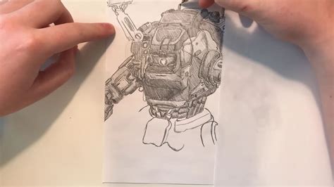 Drawing Bt 7274 From Titanfall 2 Youtube