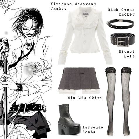 Nana Osaki Style Nana Clothes Anime Inspired Outfits Fashion Outfits