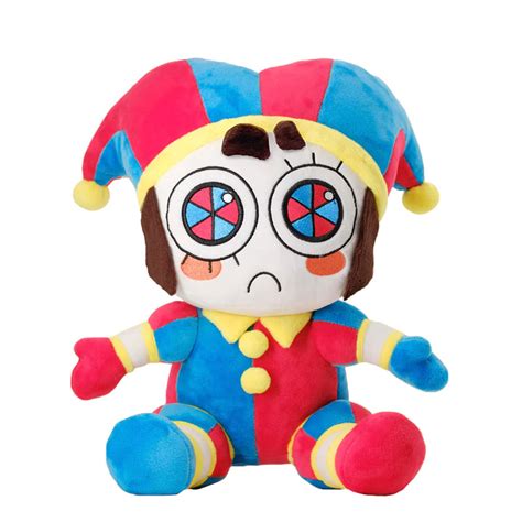 42cm The Amazing Digital Circus Plush Toy Stuffed Pomni The Jester Palmny Doll Ebay