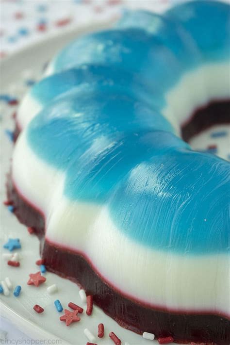 Red White & Blue Jello Mold - CincyShopper