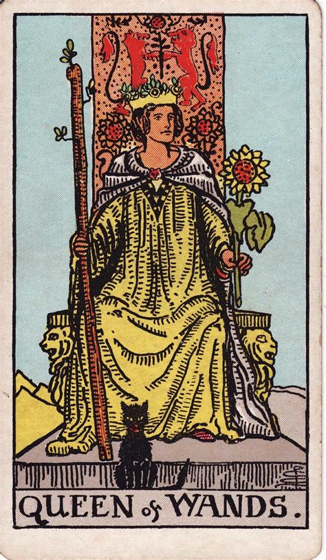 Reina De Bastos En El Tarot Significado Y Combinaciones