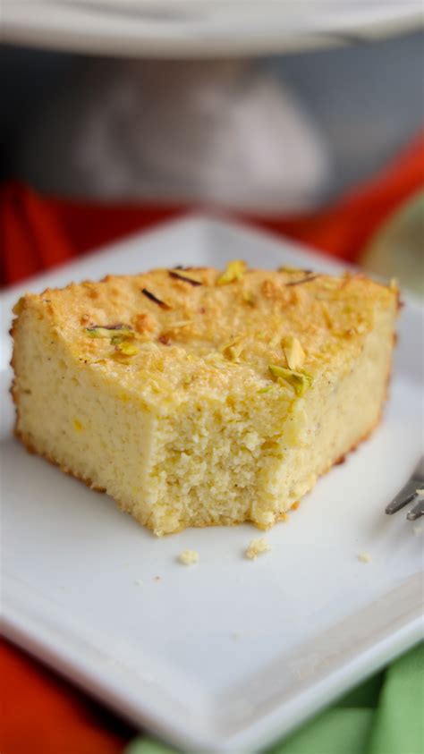 Chhena Poda Easy Indian Cheesecake Vege Home Cooking