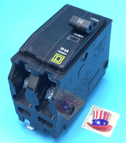 New Circuit Breaker Square D Qo Pole V Plug In Ebay