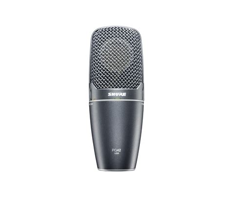 Pg Usb Side Address Condenser Microphone For Usb Plug Play Shure