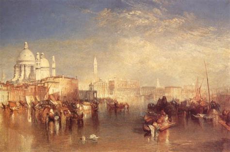 VENICE CANAL ITALY LANDSCAPE PAINTING BY WILLIAM TURNER REPRO | eBay ...