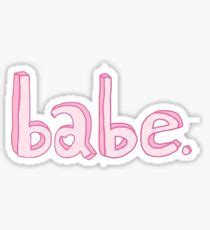 Babe Stickers Redbubble