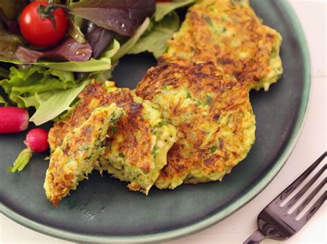 Galettes de courgettes râpées Recette Galette de courgette Recette