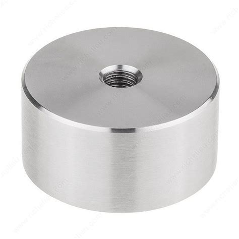 2 Diameter Solid Metal Standoff Base Threaded 12 13 Richelieu