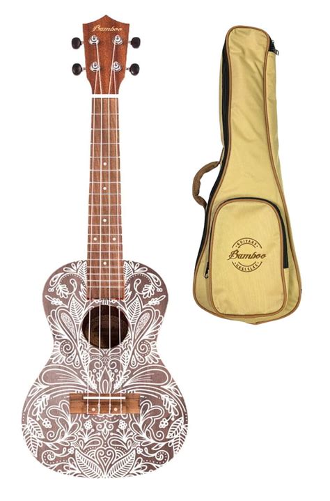 Ukulele Koncertowe Bamboo BU 23 Elixir Z Pokrowcem Bamboo Sklep