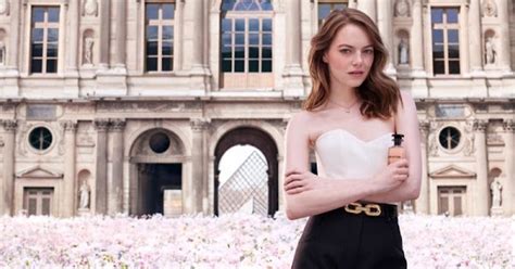 Emma Stone Goes Romantic For The Louis Vuitton Coeur Battant Fragrance