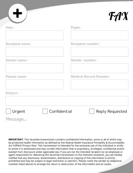 Hipaa Medical Referral Fax Cover Sheet Effortlessly Request Share