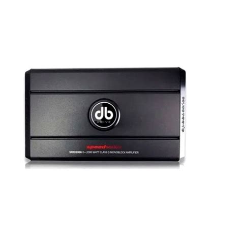 AMPLIFICADOR DB DRIVE SPRO2000 1 1 CANAL 2000W CLASE D