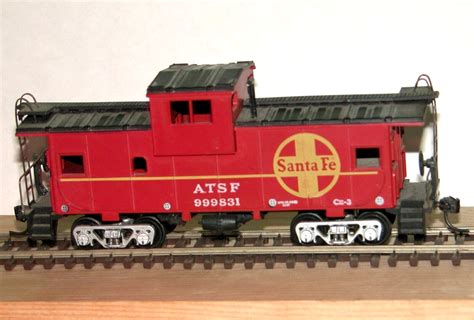 Ho Athearn Wide Vision Caboose Santa Fe Atsf Ebay