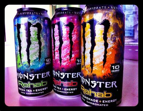 Monster Energy Drinks In Rainbow Colors