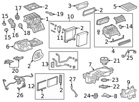 Oem Gm Ac Heater Case Gmpartscenter Net Gm Parts Center