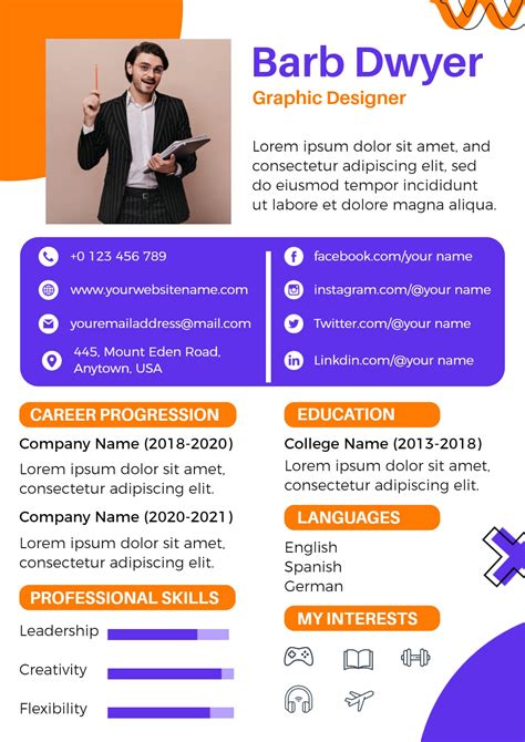 Best Graphic Designer Resume Examples