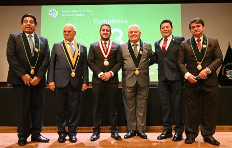 UCSM celebró su 63 aniversario impulsando el desarrollo sostenido de