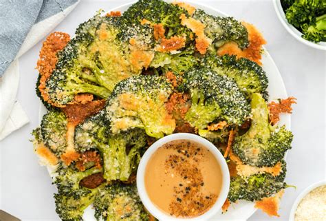 Smashed Broccoli Parmesan Joy Bauer