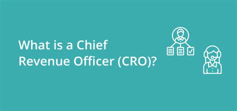 The Chief Revenue Officer A Strategic Leader In The Modern Business