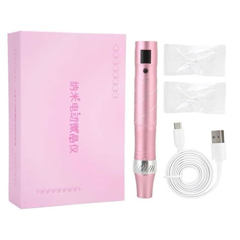 Pin Stylo Micro Aiguille Pen Microneedling Rechargeable