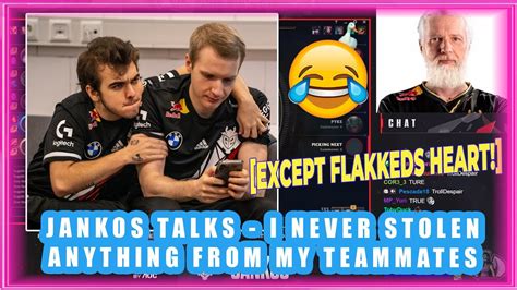 G2 Jankos Talks I Never Stolen Anything From My Teammates YouTube