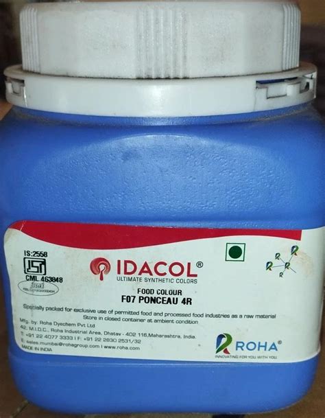 Powder Idacol Food Colour At Rs Kg In Delhi Id