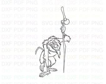 Scar The Lion King 5 Svg Dxf Eps Pdf Png Cricut Cutting File Vector