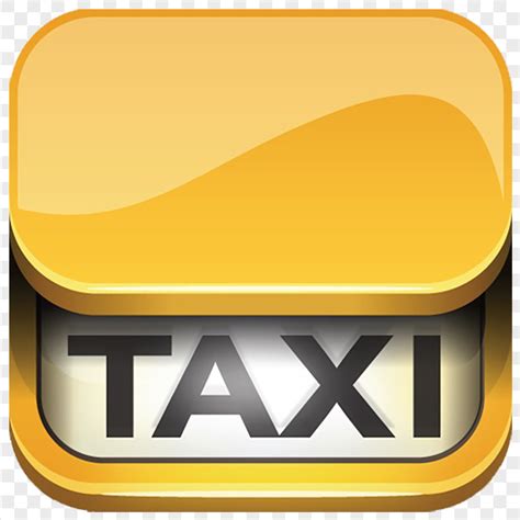 Taxi Service Square App Icon PNG Citypng