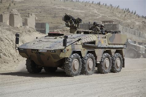 Snafu Boxer Armored Personnel Carriers In Afghanistan