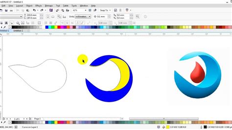 How To Design A Picture On Corel Draw At Will Rhea Blog