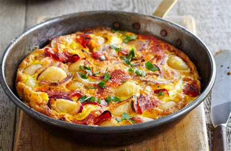 Gary Rhodes Bacon And Potato Frittata Spanish Recipes Goodtoknow