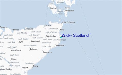 Wick, Scotland Tide Station Location Guide